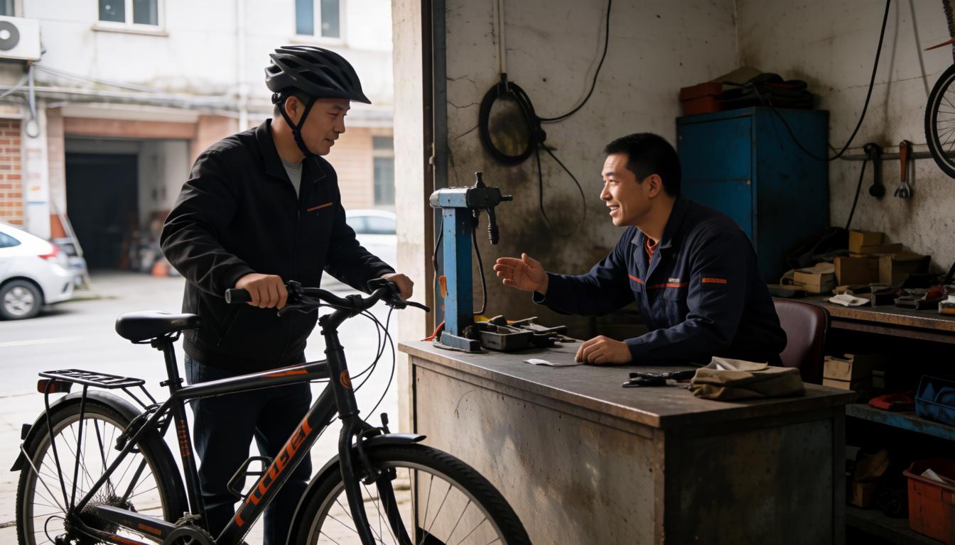 Plan family bicycle service